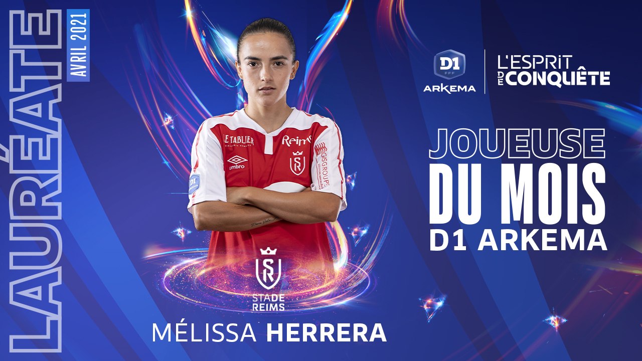 D1 Arkema, joueuse du mois : Herrera sacrée en avril !