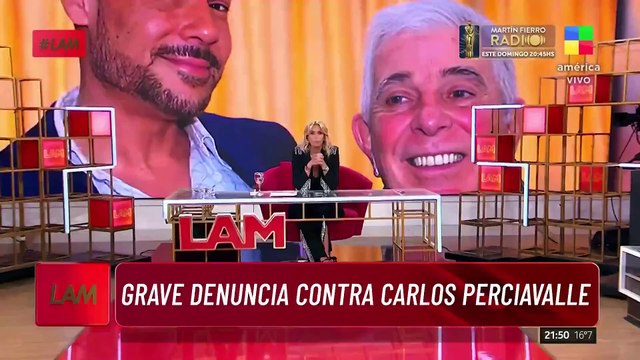 Habló el joven que denunció por abuso sexual a Carlos Perciavalle y su marido