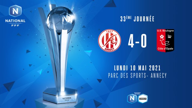 J33 I FC Annecy - US Boulogne (4-0)