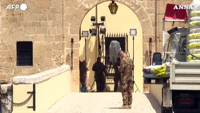 G7. gli ultimi preparativi al Castello Svevo di Brindisi