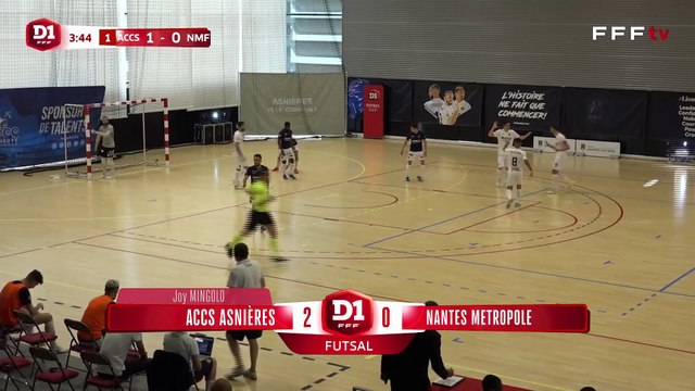 ACCS Asnières - Nantes métropole futsal (5-1)