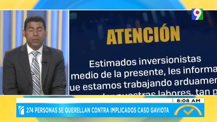 274 personas se querellan contra implicados de caso Gaviota | El Despertador SIN