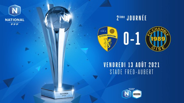 J2 | Stade Briochin - FC Chambly Oise (0-1)