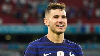 La réaction de Lucas Hernandez