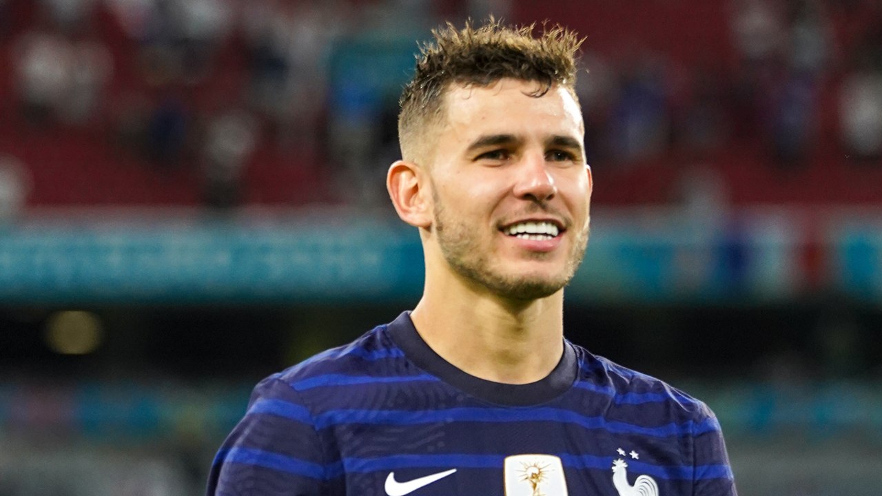 La réaction de Lucas Hernandez