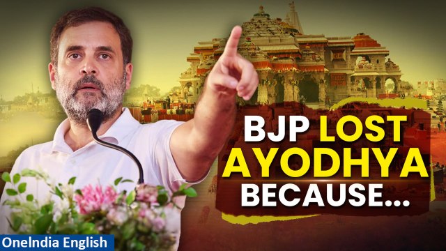 ‘Attack on India’s Unity Failed!’: Congress Leader Rahul Gandhi Slams BJP Over Ayodhya Defeat| Watch