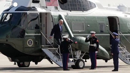 G7, Biden in partenza per l'Italia