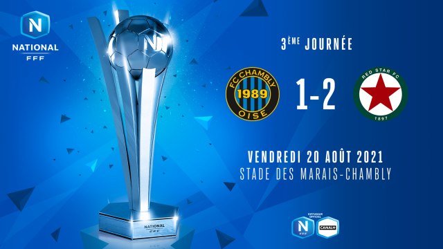 J3 I FC Chambly Oise – Red Star FC (1-2)