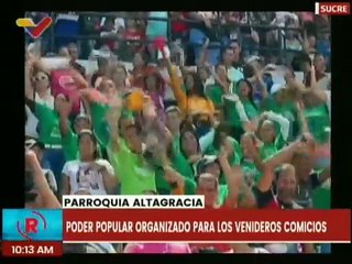 La clase trabajadora del estado Sucre realiza verificación de la maquinaria 1x10 electoral