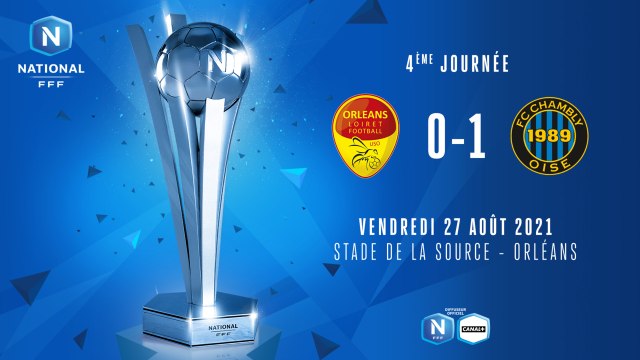 J4 I US Orléans – FC Chambly Oise (0-1)