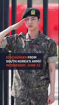 Jin, oldest member of K-pop’s BTS, finishes army service in South Korea