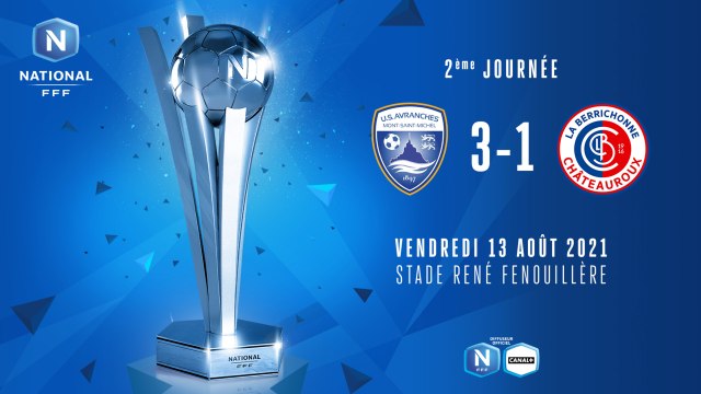 J2 | US Avranches MSM - LB Châteauroux (3-1)