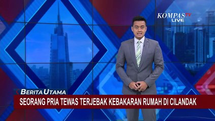 Seorang Pria Tewas Terjebak Kebakaran Rumah di Cilandak