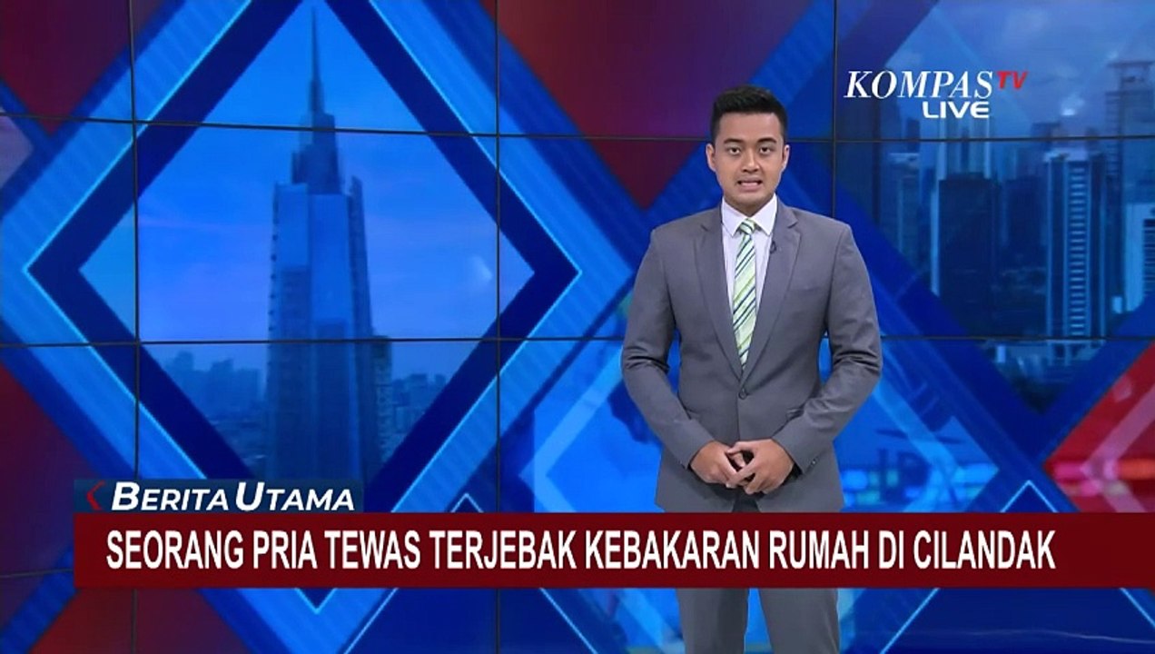 Seorang Pria Tewas Terjebak Kebakaran Rumah di Cilandak