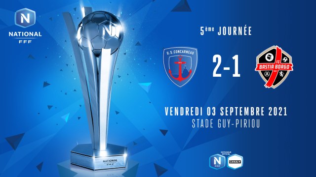 J5 | US Concarneau - FC Bastia-Borgo (2-1)