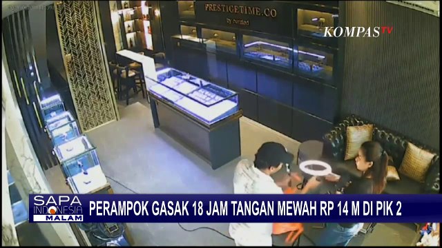 Perampok Gasak 18 Jam Tangan Mewah Rp 14 M di PIK Ditangkap Polisi
