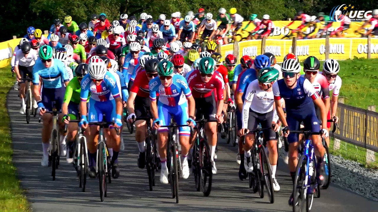 #EuroRoad23 | Highlights Men Juniors Road Race