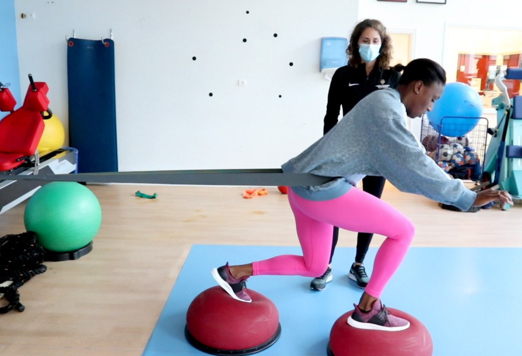 La rééducation de Siraba Demebele au Centre Médical