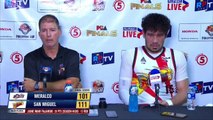 Interview with Best Player June Mar Fajardo and Coach Jorge Gallent [June 12, 2024]