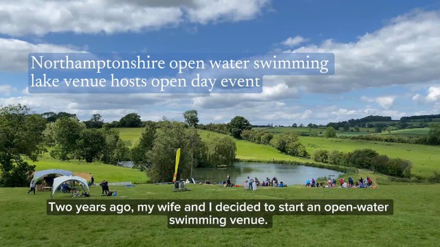 Northamptonshire open water swimming lake venue hosts open day event