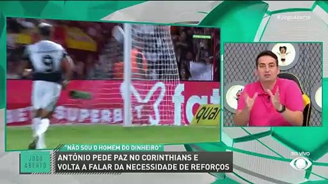Debate Jogo Aberto: Agora é a hora de António Oliveira pedir reforços para o Corinthians?