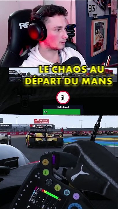 Le chaos au départ des 24h du Mans !