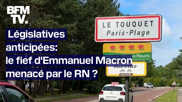 TANGUY DE BFM - Le Touquet, fief d'Emmanuel Macron peut-il passer RN lors des législatives anticipées?