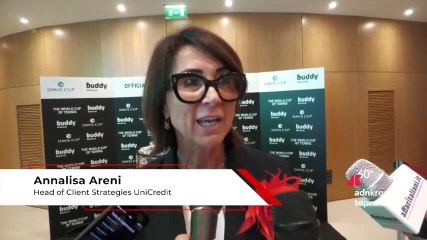 Areni (UniCredit): "Partnership buddy-Coppa Davis è motivo di orgoglio"