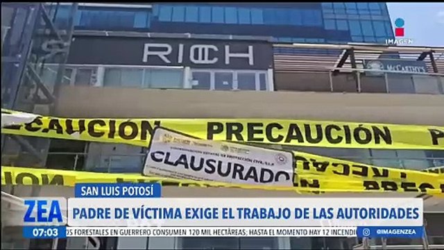 Bar Rich en San Luis Potosí: Padre de una de las víctimas exige justicia