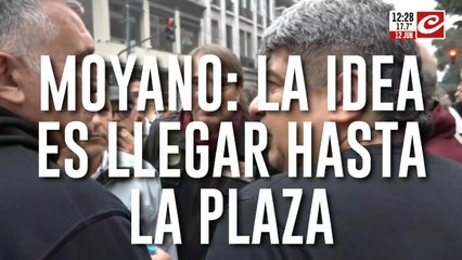 Pablo Moyano: "Estamos avanzando"