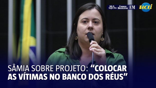 Sâmia Bomfim sobre projeto: Uma criança não pode ser mãe
