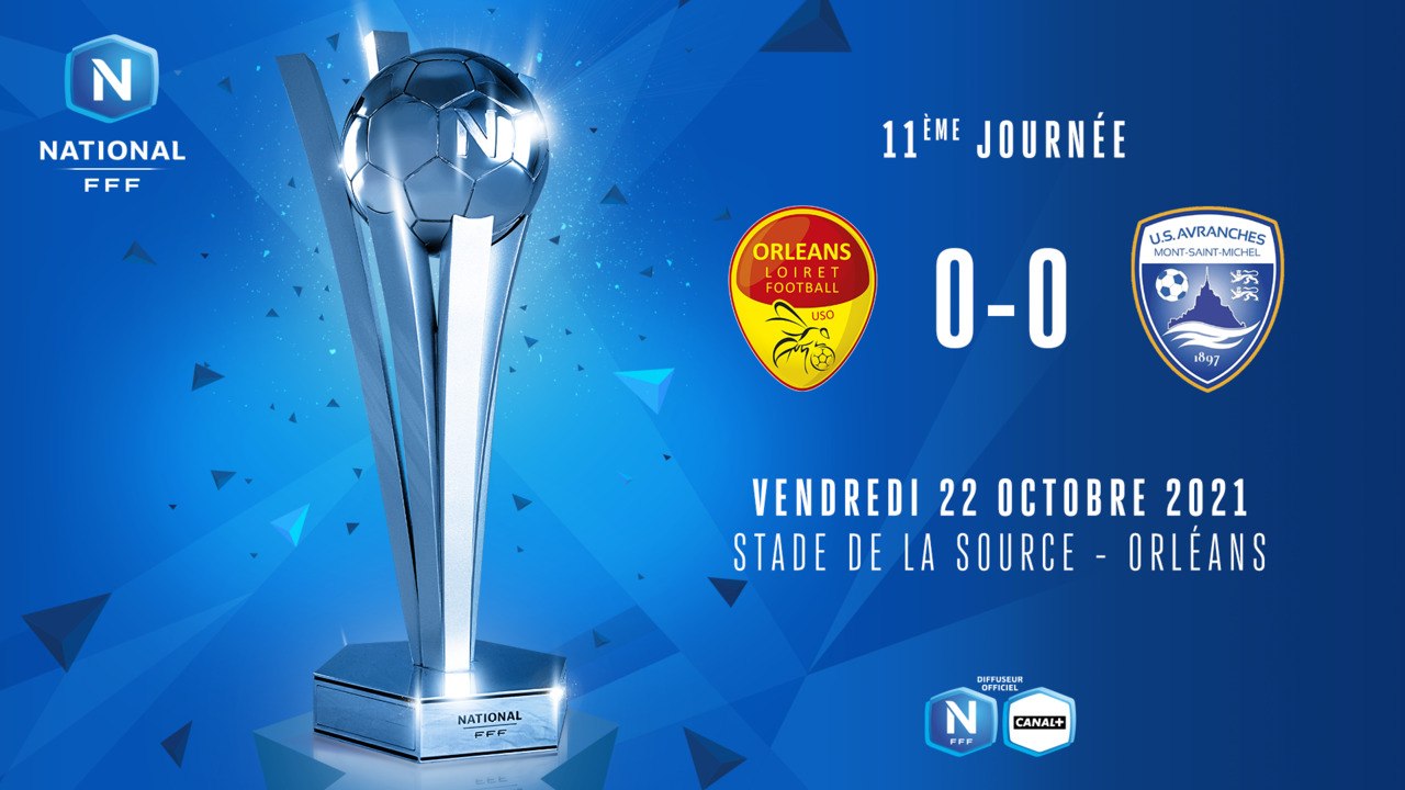 J11 | US Orléans - US Avranches MSM (0-0)