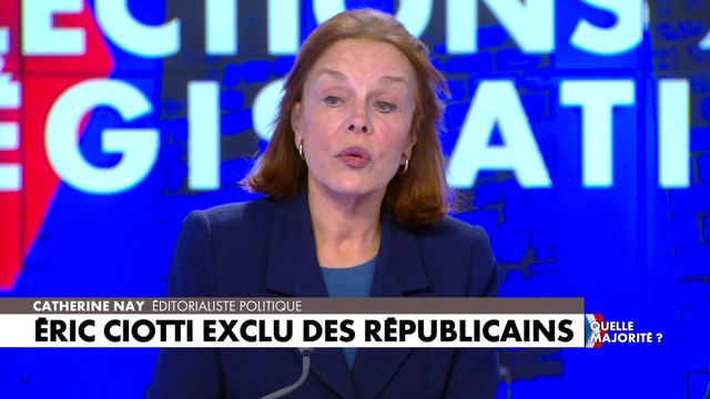 Catherine Nay : «La décision unilatérale d’Éric Ciotti pose le problème de la survie des Républicains»