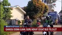 Ganggu Siswa Ujian, Guru di Depok Nekat Cegat Bus Telolet