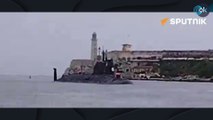 Así ha entrado una flota de guerra de Rusia, con un submarino de propulsión nuclear, en La Habana