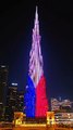 Burj Khalifa lights up to celebrate Philippine Independence Day