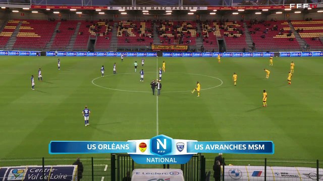 J11 I US Orléans - US Avranches MSM (0-0) en replay