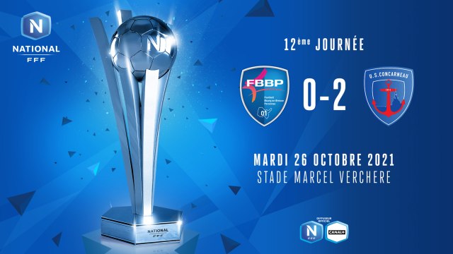 J12 I Bourg-Péronnas 01 - US Concarneau (0-2)