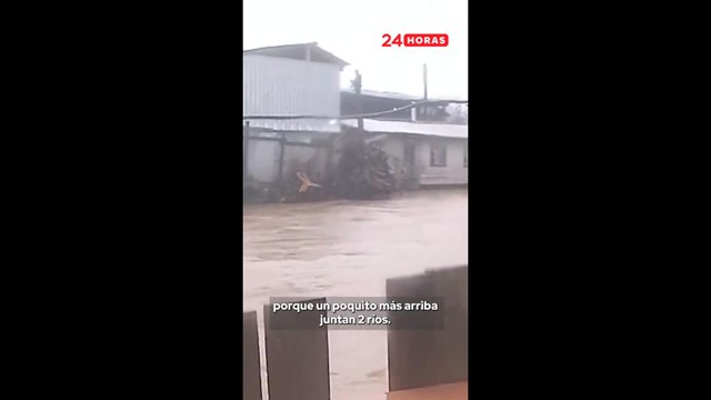 “Hace 20 años que no pasaba esto... no dejaré mi casa, me costó mucho comprarla”
