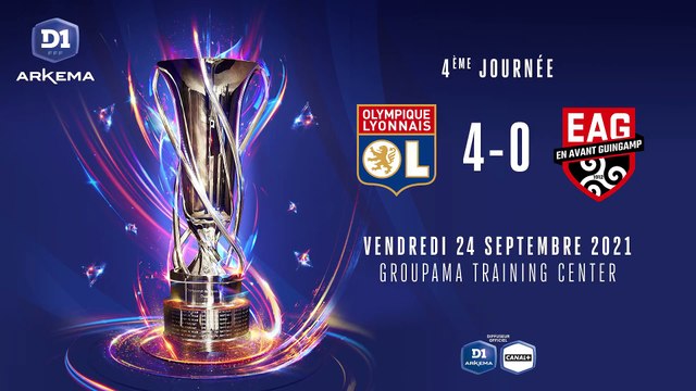 J4 I Olympique Lyonnais - EA Guingamp (4-0)