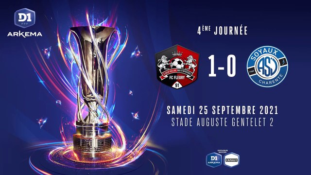 J4 I FC Fleury 91 - ASJ Soyaux (1-0)