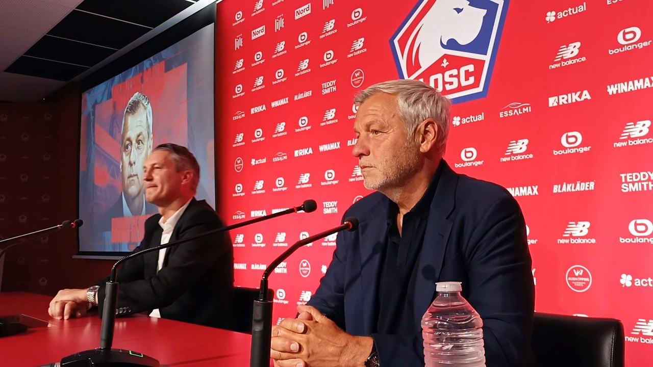 Football - Bruno Genesio (LOSC): " c'est mieux de succéder à Paulo Fonseca car il laisse un héritage"