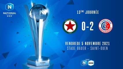 J13 | Red Star FC  -  LB Châteauroux (0-2)