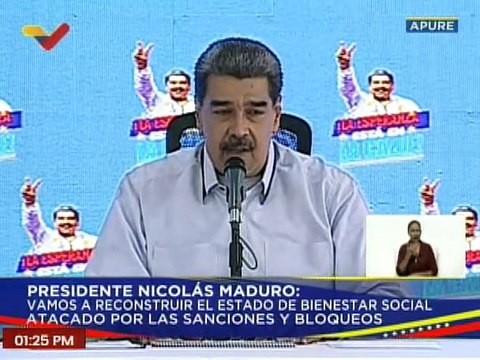 Pdte. Nicolás Maduro: Venezuela tiene el mayor crecimiento económico del PIB en América Latina