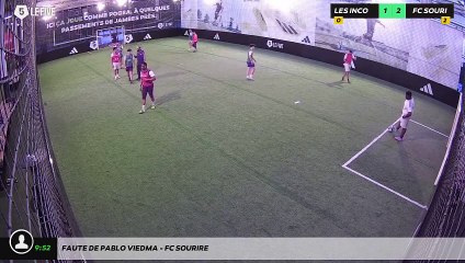 Faute de Pablo Viedma - FC SOURIRE