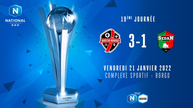 J19 | FC Bastia-Borgo - CS Sedan Ardennes (3-1)