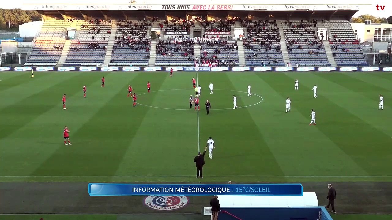 J10 I LB Châteauroux - US Concarneau (0-2) en replay