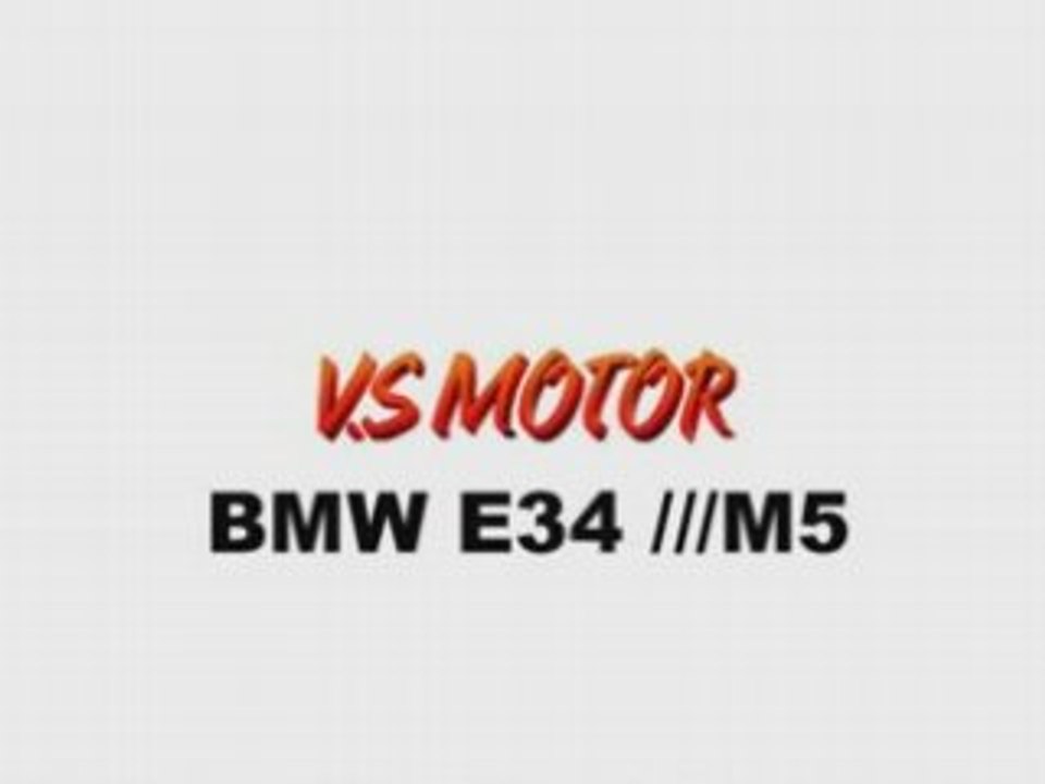BMW M5 E34 1000HP