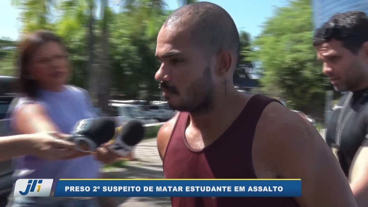 Preso 2º suspeito de matar estudante em assalto