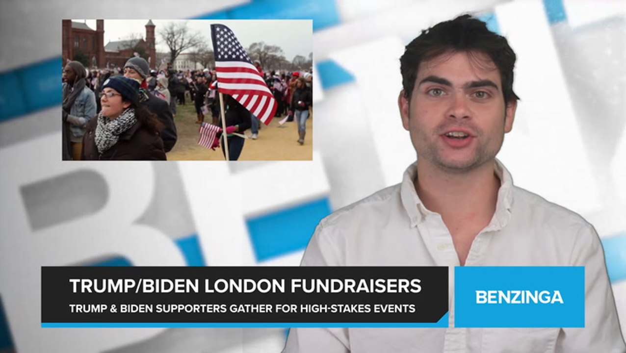 Trump and Biden Supporters Gather for High-Stakes Events at Rival Fundraisers in London